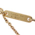 C de Cartier Pendant Necklace 18K Yellow Gold