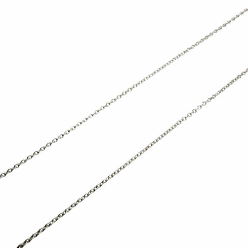 Elsa Peretti Pendant Necklace Sterling Silver 3mm