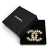 CC Logo Brooch Gold-Tone Metal
