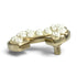 CC Logo Brooch Gold-Tone Metal