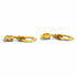 CC Logo Hoop Clip-On Earrings Gold-Tone Metal Gold-Tone Metal