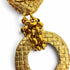 CC Logo Hoop Clip-On Earrings Gold-Tone Metal Gold-Tone Metal