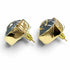 CC Logo Earrings Gold-Tone Metal Gold-Tone Metal