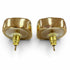 CC Logo Earrings Gold-Tone Metal Gold-Tone Metal