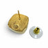 CC Logo Earrings Gold-Tone Metal Gold-Tone Metal