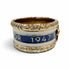 Star Ring Metal Gold Navy White
