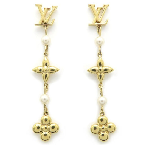 Earrings Gold-Tone Metal
