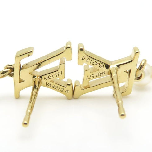 Earrings Gold-Tone Metal