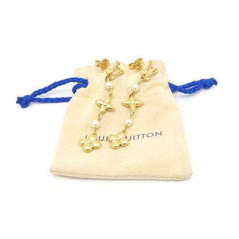 Earrings Gold-Tone Metal