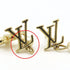 Earrings Gold-Tone Metal