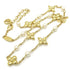 Pendant Necklace Gold and Resin