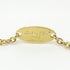 Pendant Necklace Gold and Resin