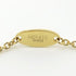 Pendant Necklace Gold and Resin