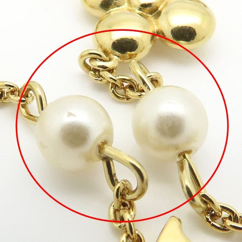Pendant Necklace Gold and Resin