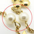 Pendant Necklace Gold and Resin