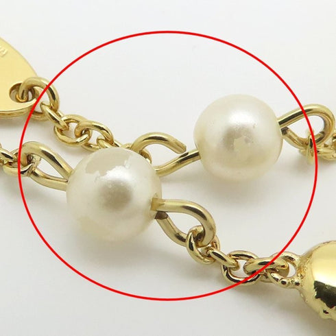 Pendant Necklace Gold and Resin