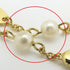 Pendant Necklace Gold and Resin