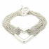 Open Heart Bracelet Sterling Silver