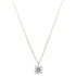 Solitaire Diamond Pendant Necklace Platinum