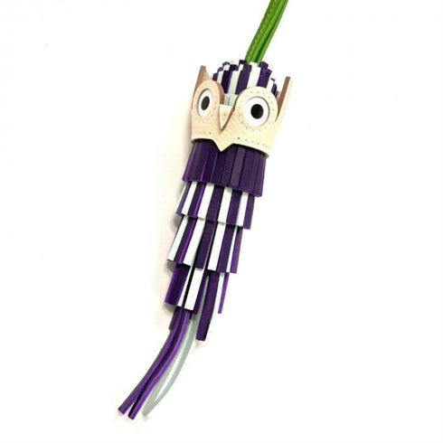 Charm Agneau Milo and Swift Leather Purple Handbag Charm