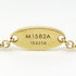 Charm Bracelet Gold and Rhinestone