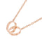 Love Pendant Necklace 18K Rose Gold