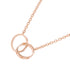 Love Pendant Necklace 18K Rose Gold
