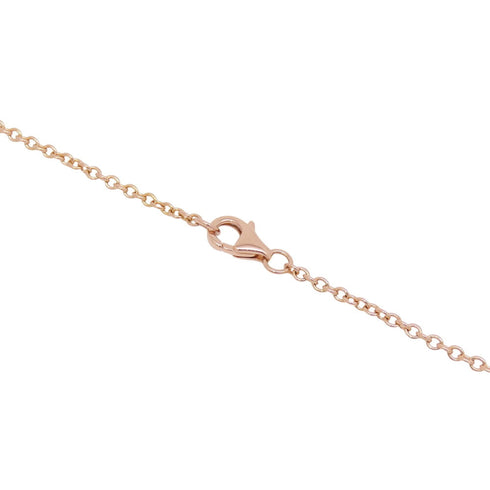 Love Pendant Necklace 18K Rose Gold