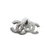 Earrings Silver-Tone Metal