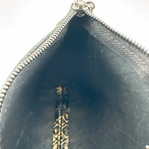 Expandable Chain Crossbody Bag Intrecciomirage Leather Small
