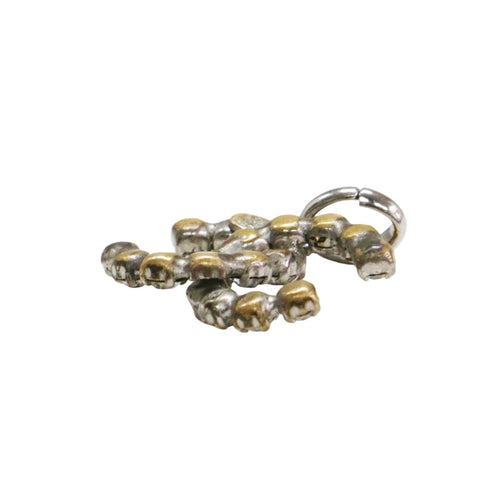 CC Logo Charm Sterling Silver
