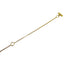 T Smile Pendant Necklace 18K Yellow Gold