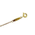 T Smile Pendant Necklace 18K Yellow Gold