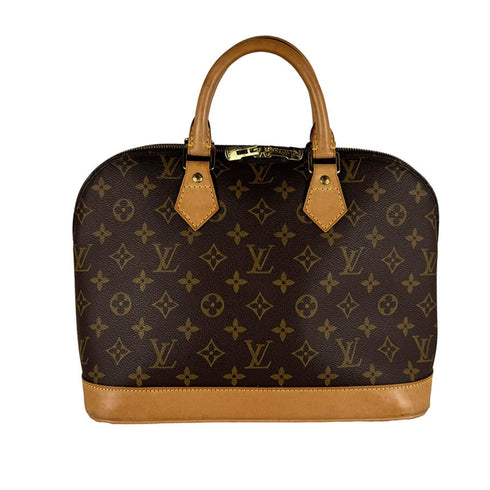 Vintage Alma Handbag Monogram Canvas PM