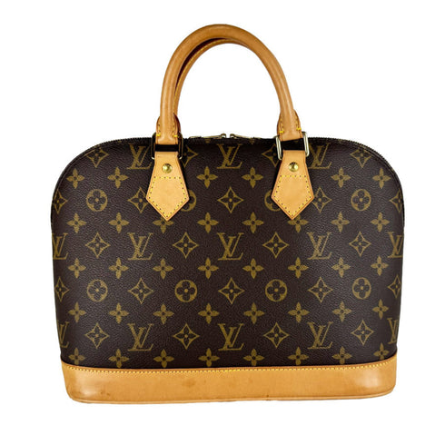 Vintage Alma Handbag Monogram Canvas PM