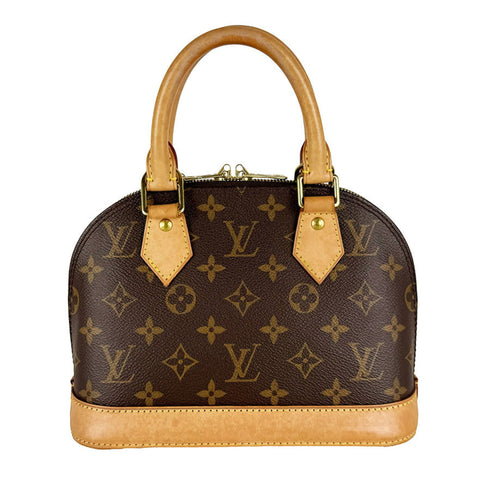 Alma Handbag Monogram Canvas BB