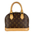 Alma Handbag Monogram Canvas BB