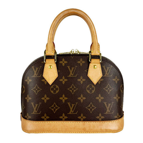 Alma Handbag Monogram Canvas BB