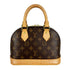 Alma Handbag Monogram Canvas BB