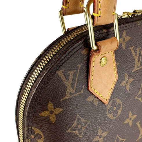 Alma Handbag Monogram Canvas BB