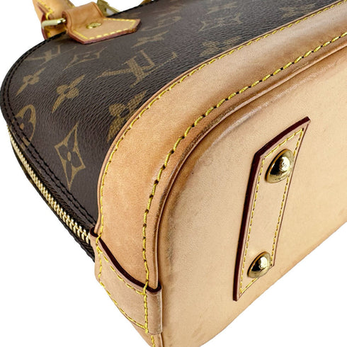 Alma Handbag Monogram Canvas BB