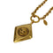 CC Logo Chain Pendant Necklace Metal