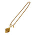CC Logo Chain Pendant Necklace Metal