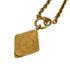 CC Logo Chain Pendant Necklace Metal