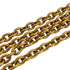 CC Logo Chain Pendant Necklace Metal