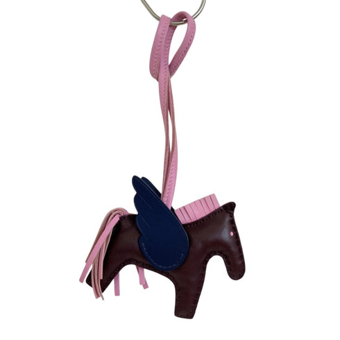 Pegasus PM Bag Charm Brown Rouge Sellier Blue Saphir Mauve Sylvestre Handbag Charm