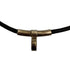 Leather Necklace Black