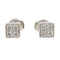 Earrings 18K White Gold