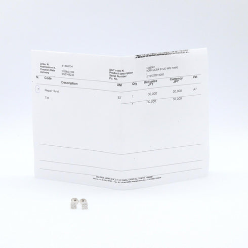 Earrings 18K White Gold