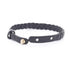 Bracelet Leather Black And Gold